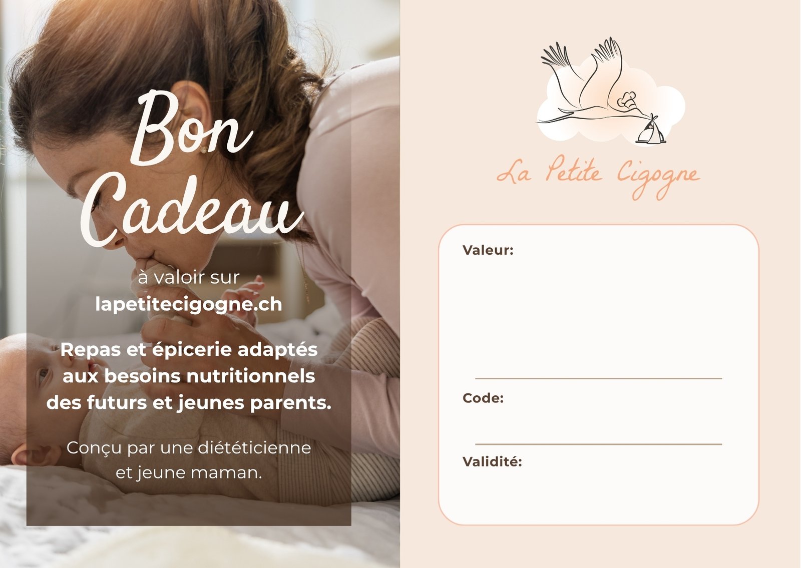 Bon cadeau La Petite Cigogne