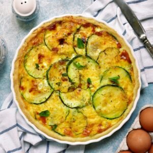 Quiche Pesto Courgettes individuelle