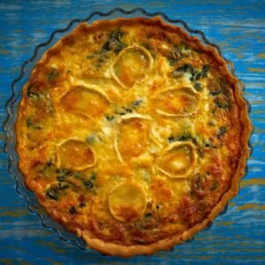 Quiche Chèvre Brocolis individuelle