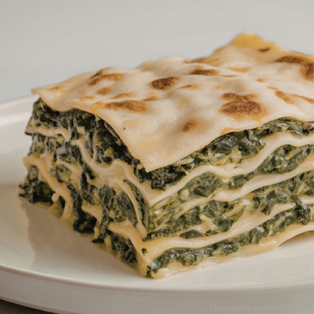 Lasagnes ricotta épinards