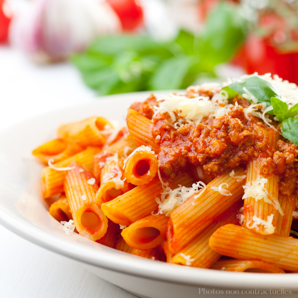 Penne bolognaise