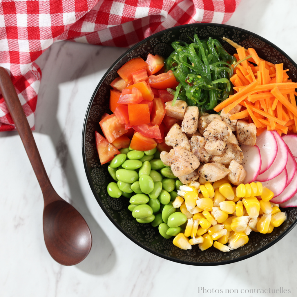 Poke poulet