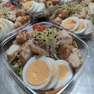 Bol de riz poulet