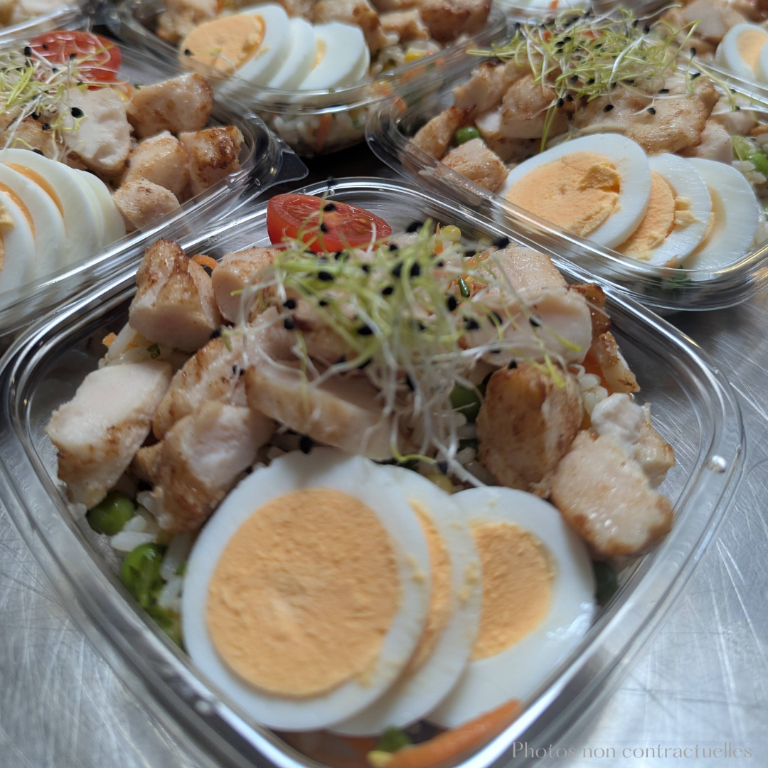 Bol de riz poulet